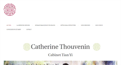 Desktop Screenshot of catherine-thouvenin.fr