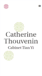 Mobile Screenshot of catherine-thouvenin.fr
