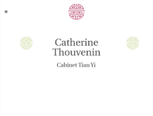 Tablet Screenshot of catherine-thouvenin.fr